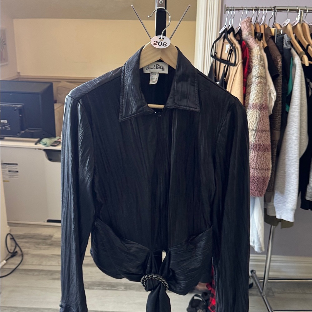 Guy Laroche Black Textured Women's Blazer